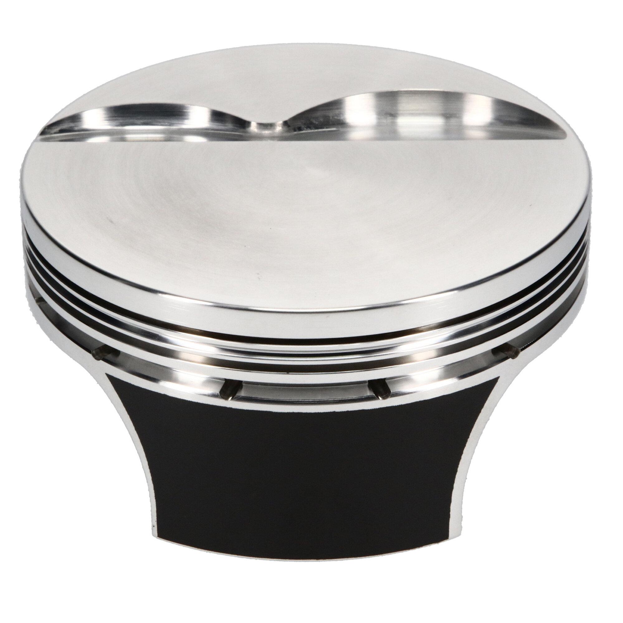 JE Pistons Piston Set, 4032, Flat Top, 4.030 Bore, 1.100 CD, 0.927 Pin, Set of 8. (Ford Small Block 302) - 271099