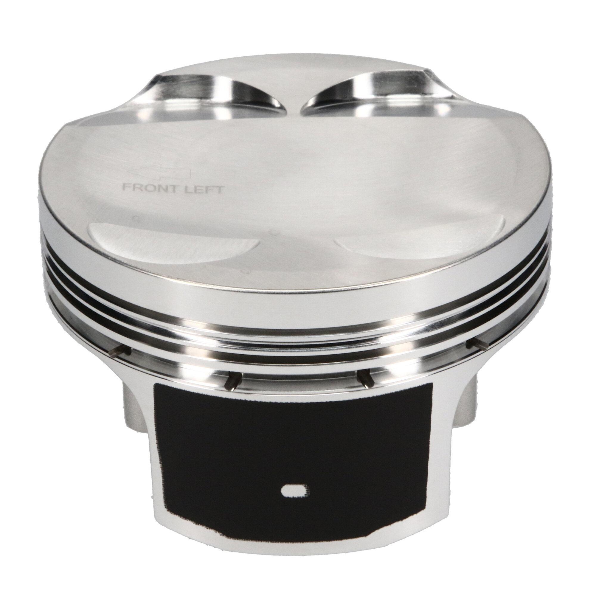 JE Pistons Piston Set, 2618, Inv Dome/Dish, 3.572 Bore, 1.20 CD, 0.866, Pin Dia, Set of 8. - 314642