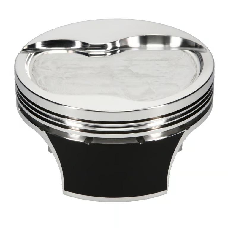 JE Pistons Piston Set, 2618, Inv Dome/Dish, 4.005 Bore, 1.230 CD, 0.927 Pin, Set of 8. (Ford Small Block 351W Windsor) - 361113