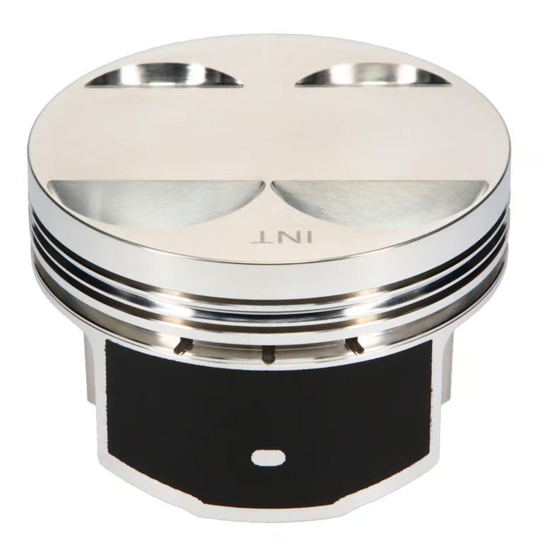 JE Pistons Piston Set, 2618, Flat Top, 3.268 Bore, 1.181 CD, 0.827, Pin Dia, Set of 4. - 338086