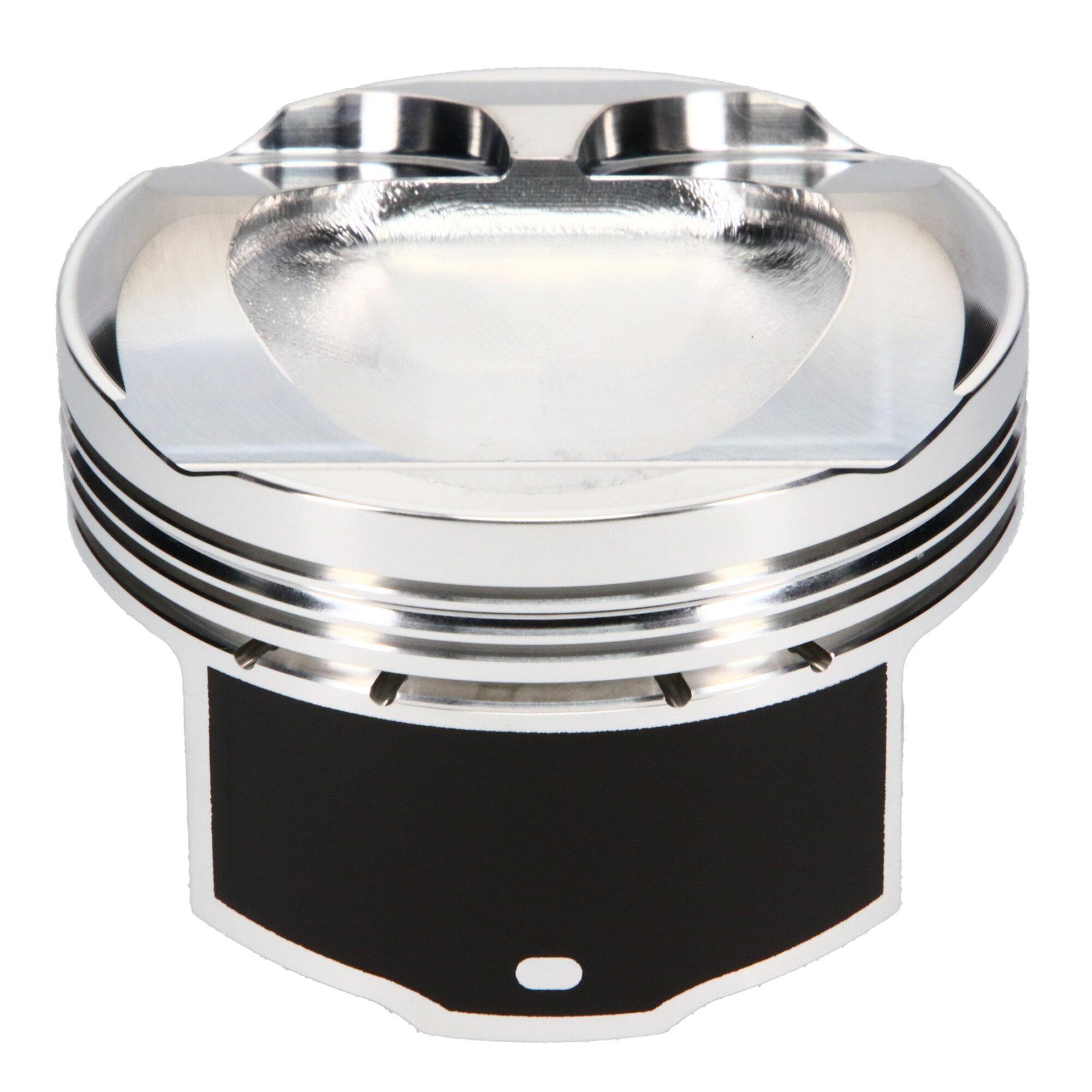JE Pistons Piston Set, 2618, Dome, 3.4055 Bore, 1.260 CD, 0.866, Pin Dia, Set of 4. - 357426