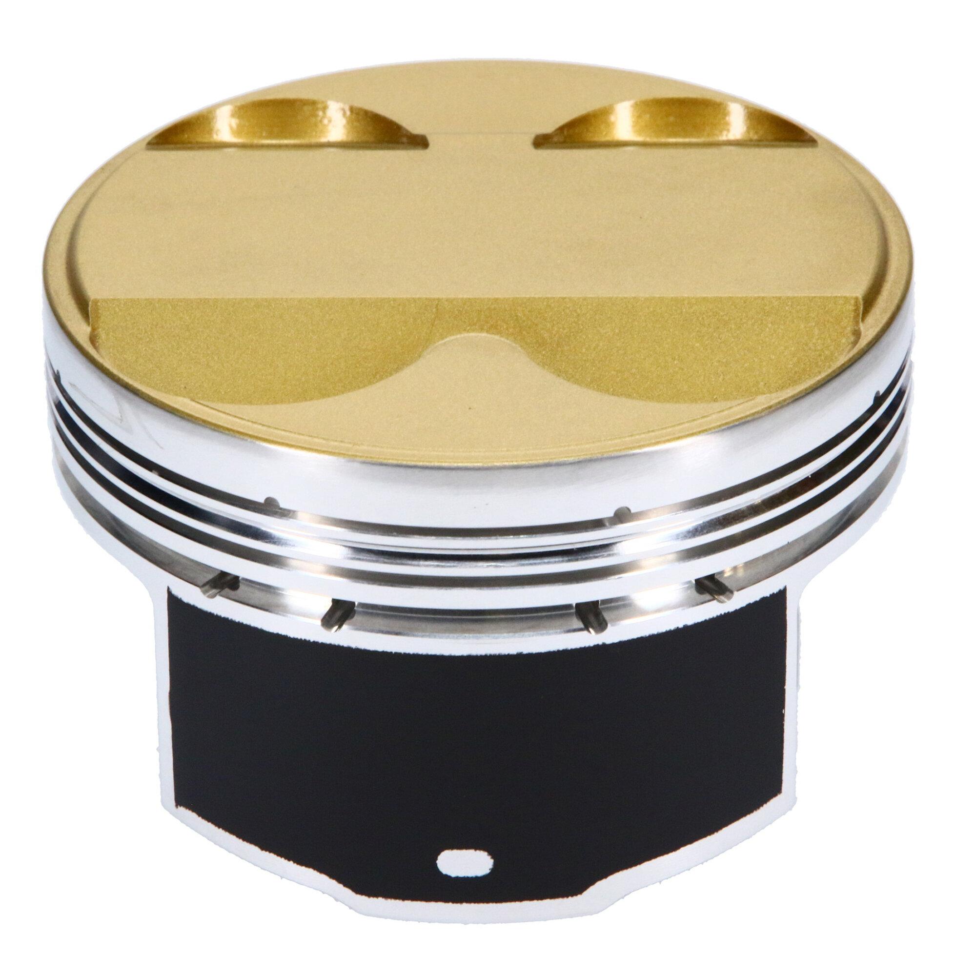 JE Pistons Piston Set, 2618, Dome, 3.4252 Bore, 1.176 CD, 0.866, Pin Dia, Set of 4. - 361273