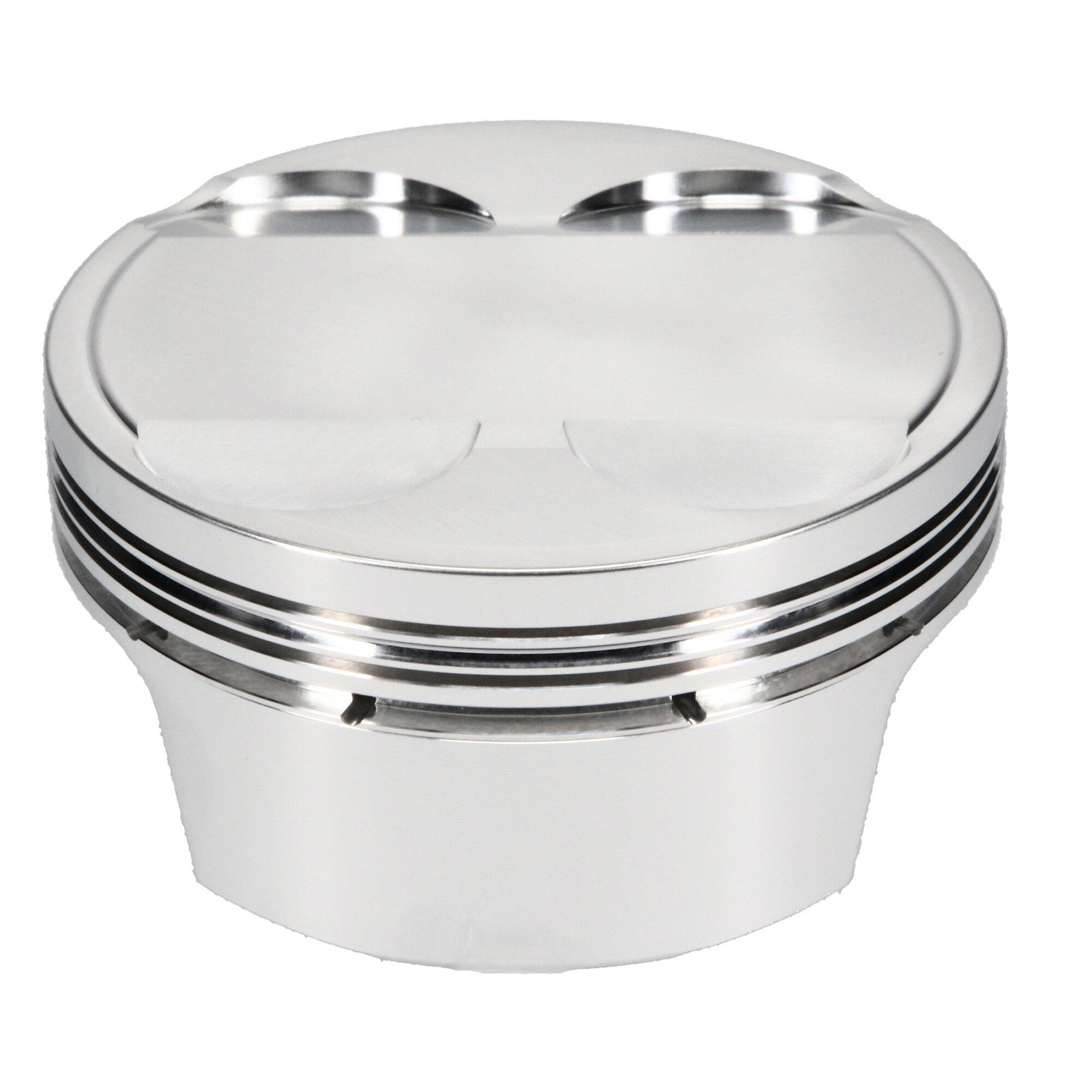JE Pistons Piston Set, 2618, Inv Dome/Dish, 3.760 Bore, 1.198 CD, 0.866, Pin Dia, Set of 6. - 321257