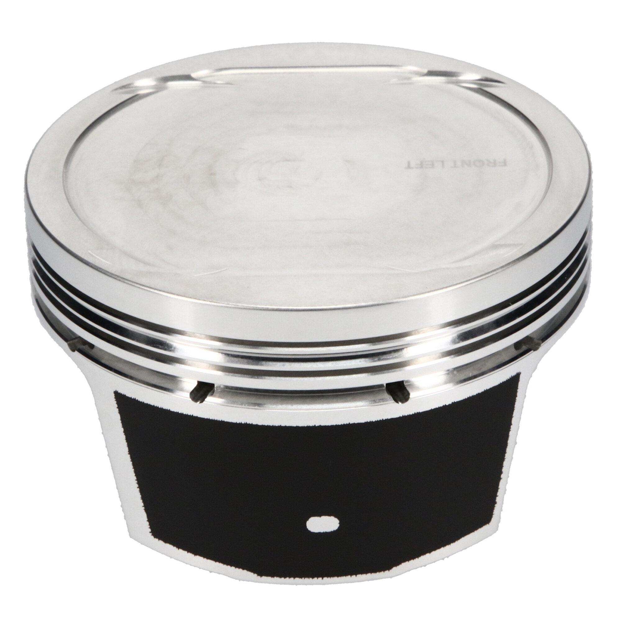 JE Pistons Piston Set, 2618, Inv Dome/Dish, 3.7598 Bore, 1.232 CD, 0.905, Pin Dia, Set of 6. - 321271