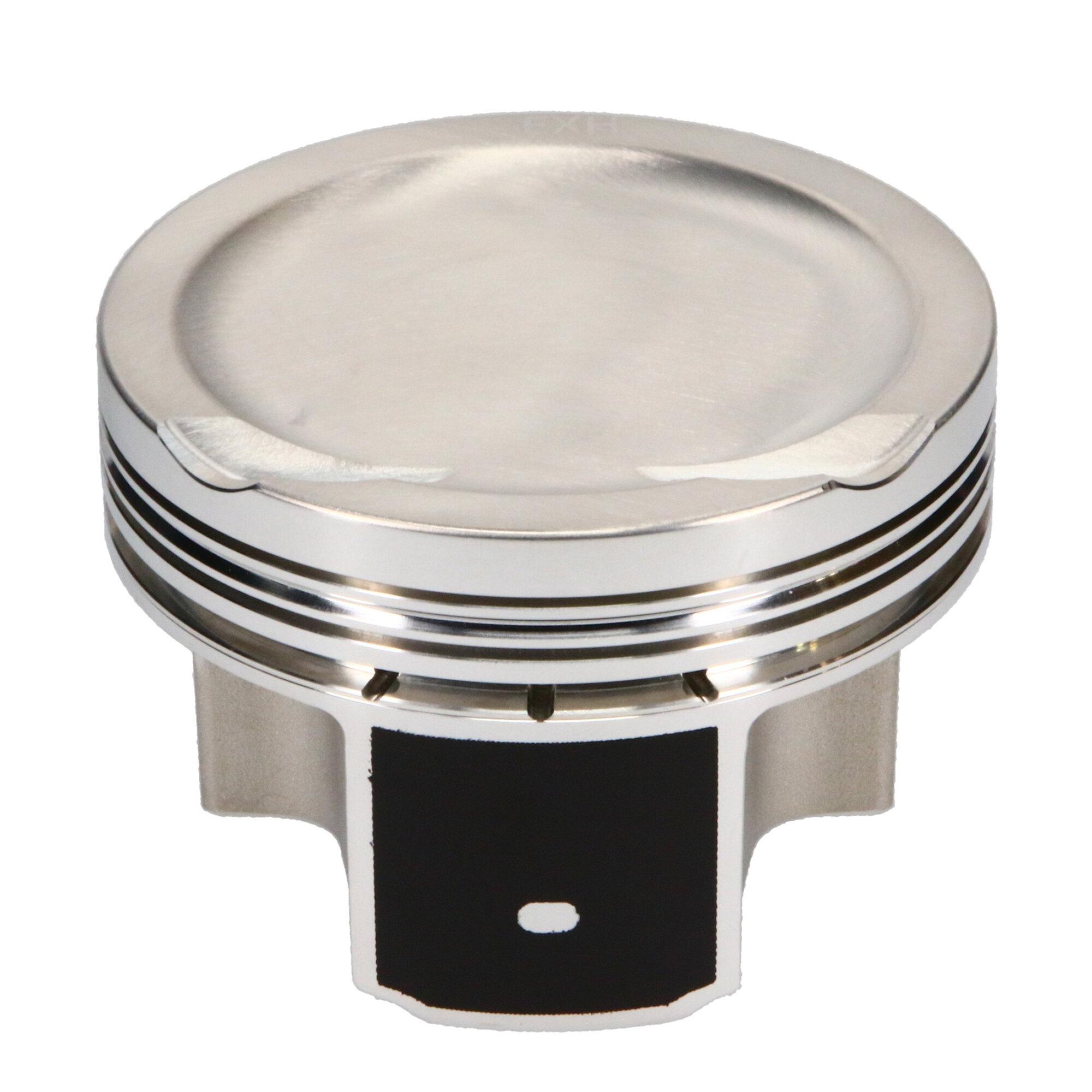 JE Pistons Piston Set, 2618, Dome, 3.228 Bore, 1.291 CD, 0.787, Pin Dia, Set of 4. - 302361