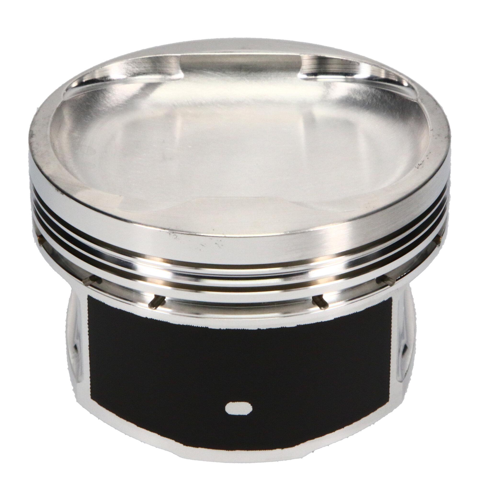 JE Pistons Piston Set, 2618, Inv Dome/Dish, 3.4055 Bore, 1.331 CD, 0.866, Pin Dia, Set of 4. - 361463