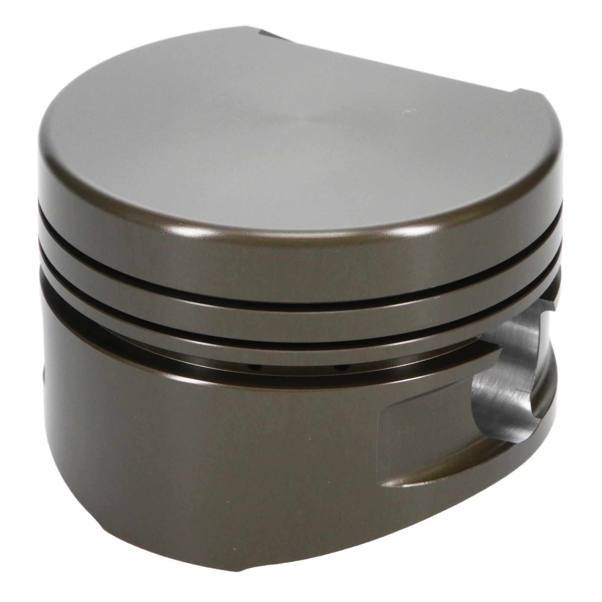 JE Pistons Piston Set, 2618, Flat Top, 4.187 Bore, 1.720 CD, , , Set of 8. - 207489