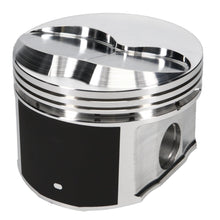 JE Pistons Piston Set, 2618, Dome, 4.350 Bore, 1.858 CD, 0.990, Pin Dia, Set of 8. - 213683