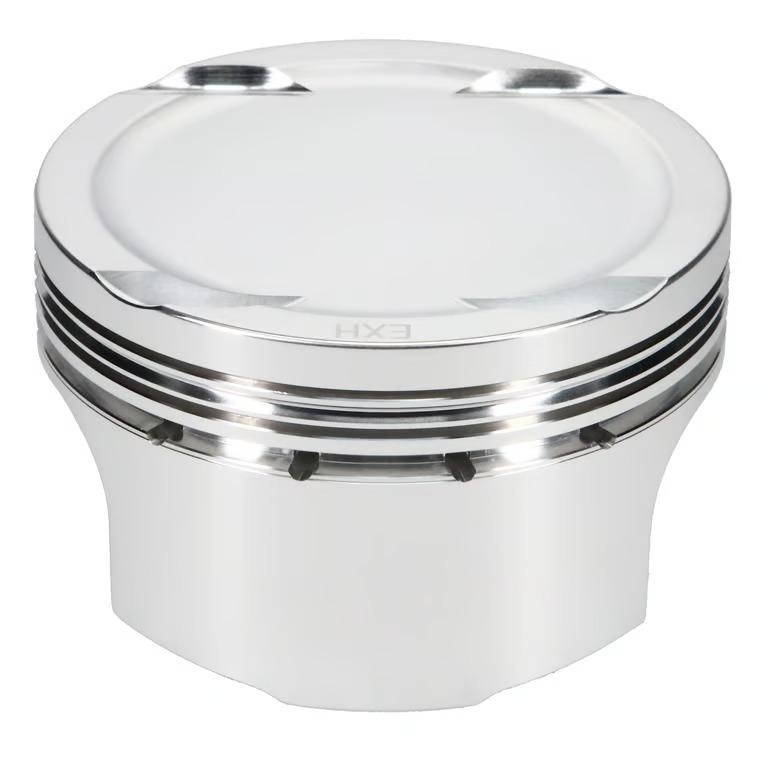 JE Pistons Piston Set, 2618, Inv Dome/Dish, 3.464 Bore, 1.236 CD, 0.827, Pin Dia, Set of 4. - 208476
