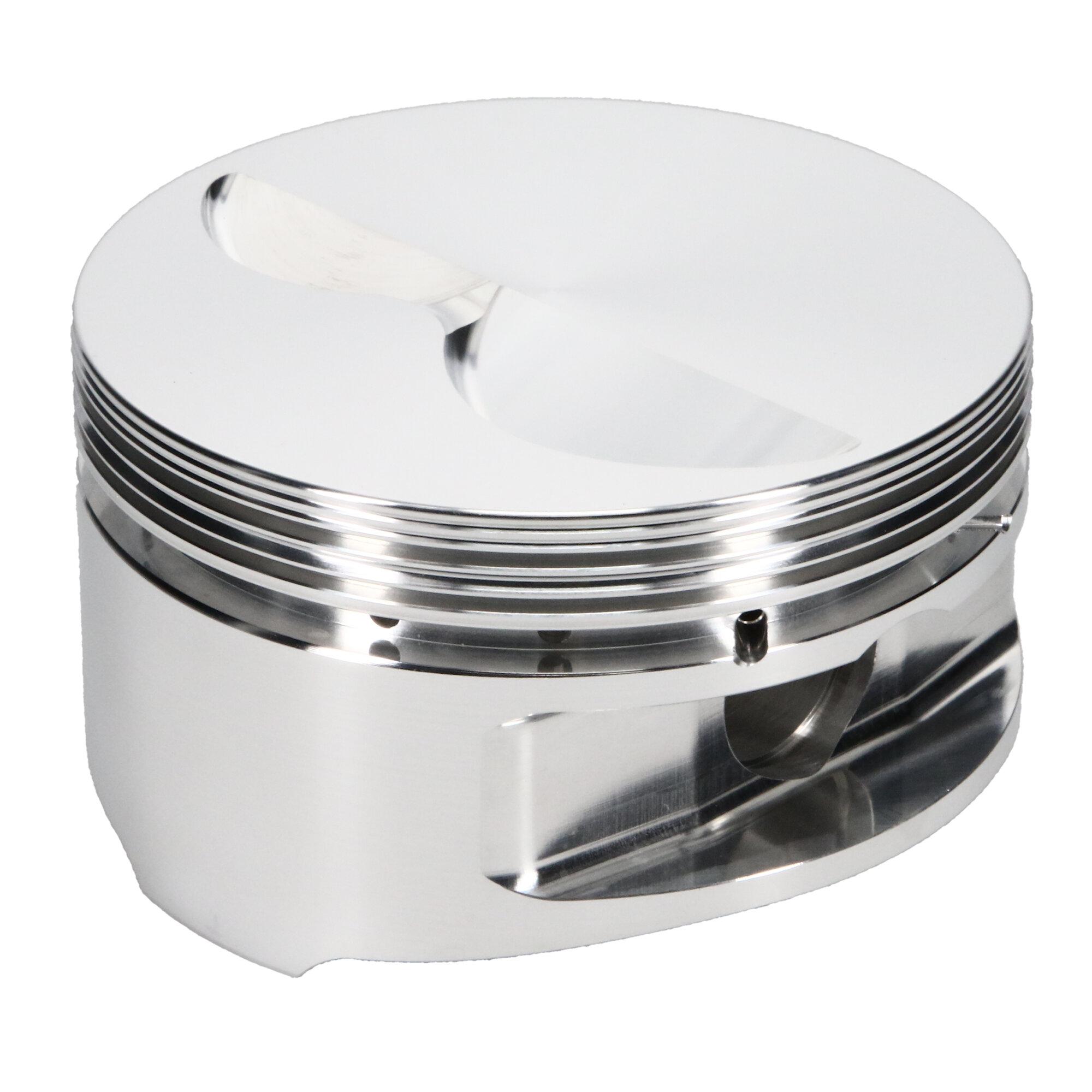 JE Pistons Piston Set, 2618, Flat Top, 4.060 Bore, 1.550 CD, 0.927, Pin Dia, Set of 8. - 181927