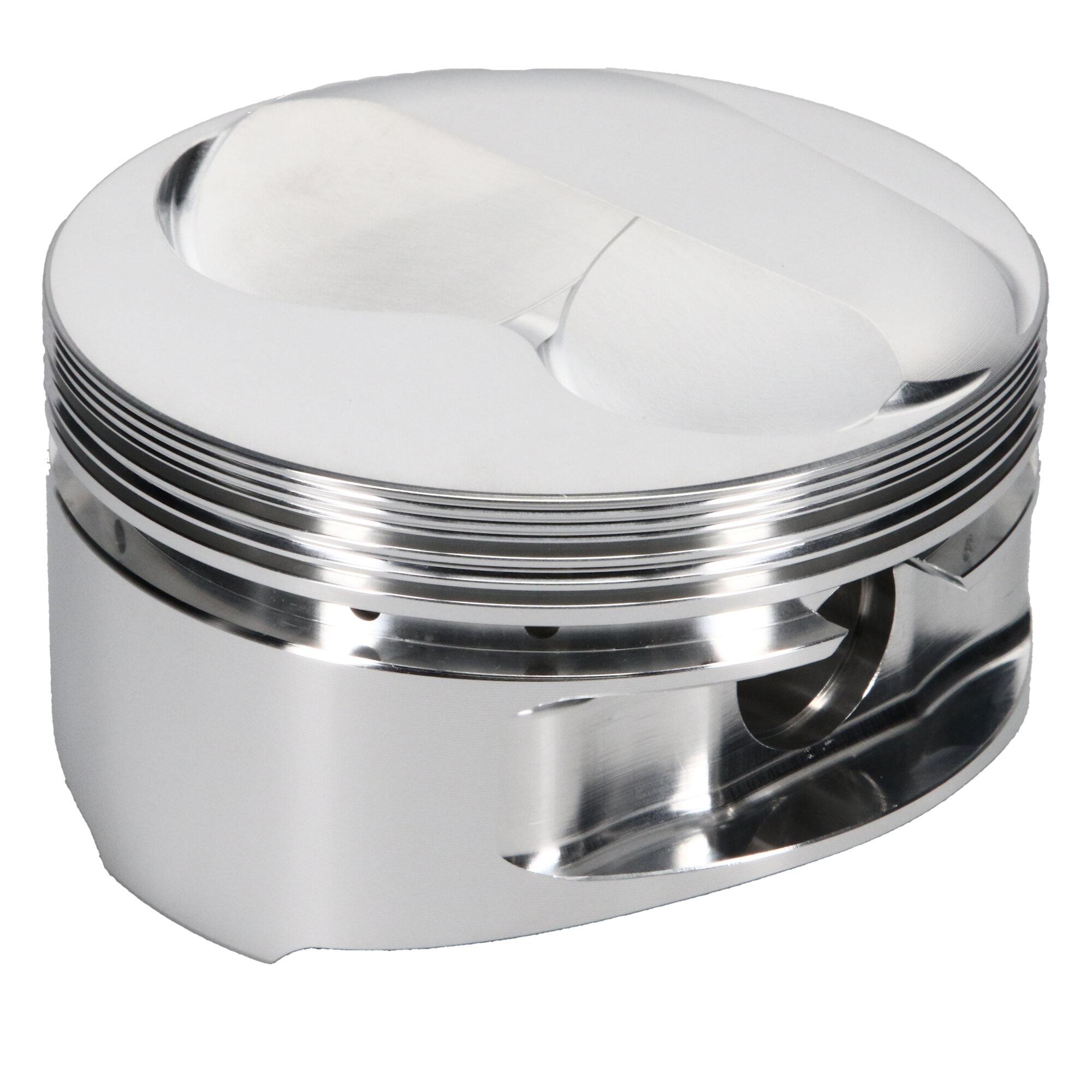JE Pistons Piston Set, 2618, Dome, 4.125 Bore, 1.145 CD, 0.927, Pin Dia, Set of 8. - 232508