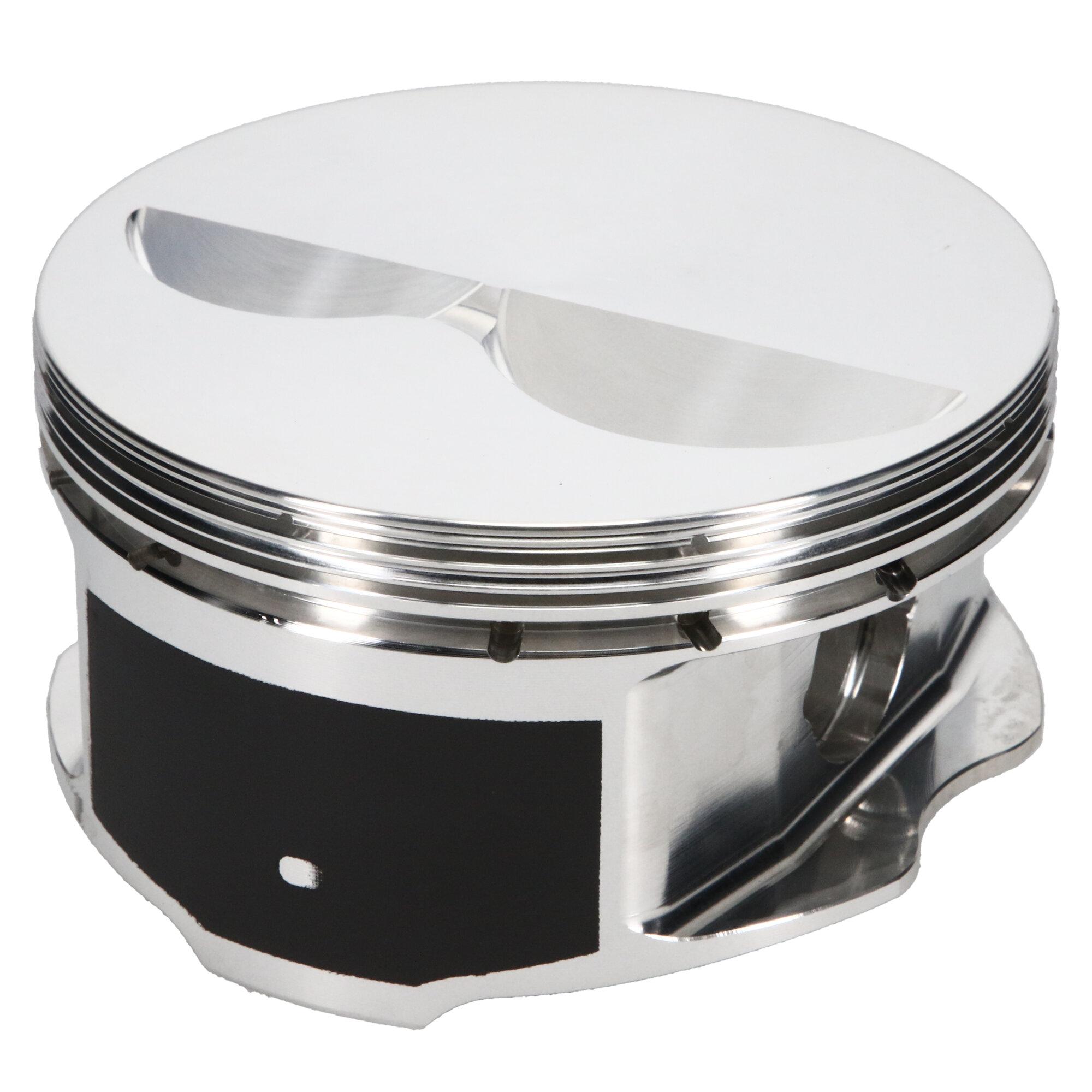 JE Pistons Piston Set, 2618, Flat Top, 4.040 Bore, 1.250 CD, 0.927, Pin Dia, Set of 8. - 105040