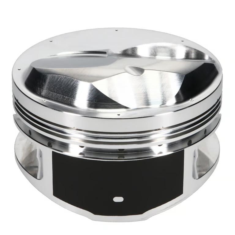 JE Pistons Piston Set, 2618, Dome, 4.610 Bore, 1.290 CD, 0.990, Pin Dia, Set of 8. - 258202