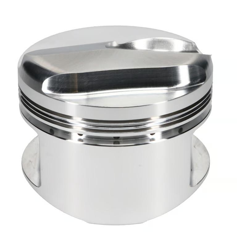 JE Pistons Piston Set, 2618, Dome, 4.125 Bore, 1.765 CD, 0.990, Pin Dia, Set of 8. - 258206