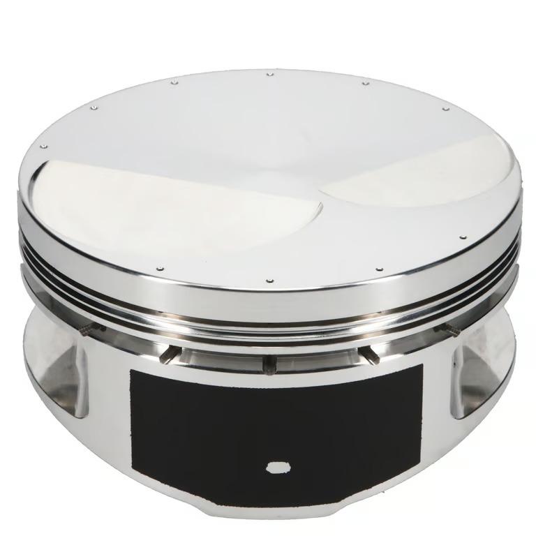 JE Pistons Piston Set, 2618, Flat Top, 4.625 Bore, 1.120 CD, 0.990, Pin Dia, Set of 8. - 280266