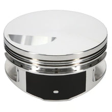 JE Pistons Piston Set, 2618, Flat Top, 4.310 Bore, 1.640 CD, 0.990, Pin Dia, Set of 8. - 257981