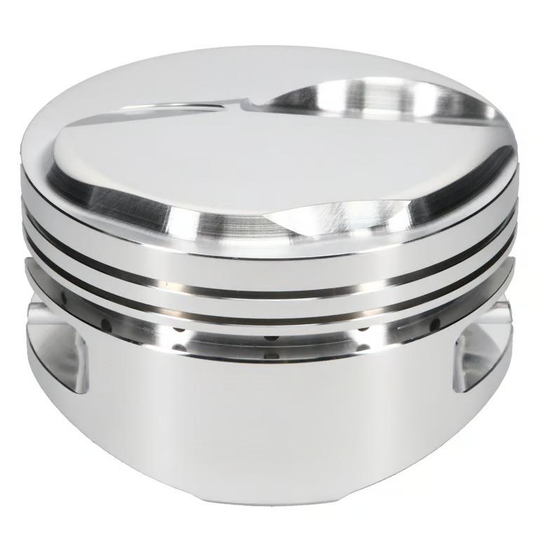 JE Pistons Piston Set, 2618, Dome, 4.530 Bore, 1.270 CD, 0.990, Pin Dia, Set of 8. - 296989