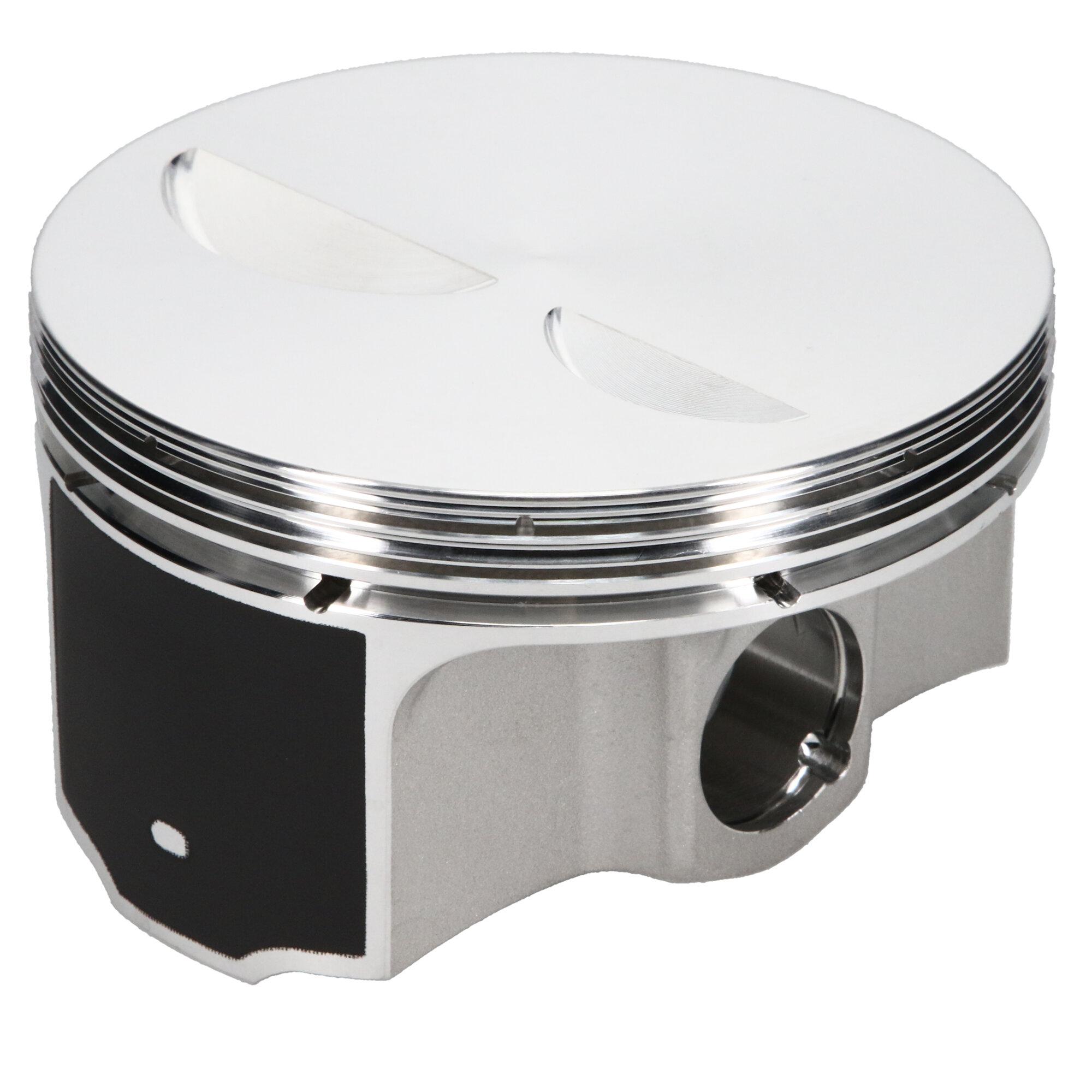 JE Pistons Piston Set, 2618, Flat Top, 4.040 Bore, 1.250 CD, 0.927, Pin Dia, Set of 8. - 300251
