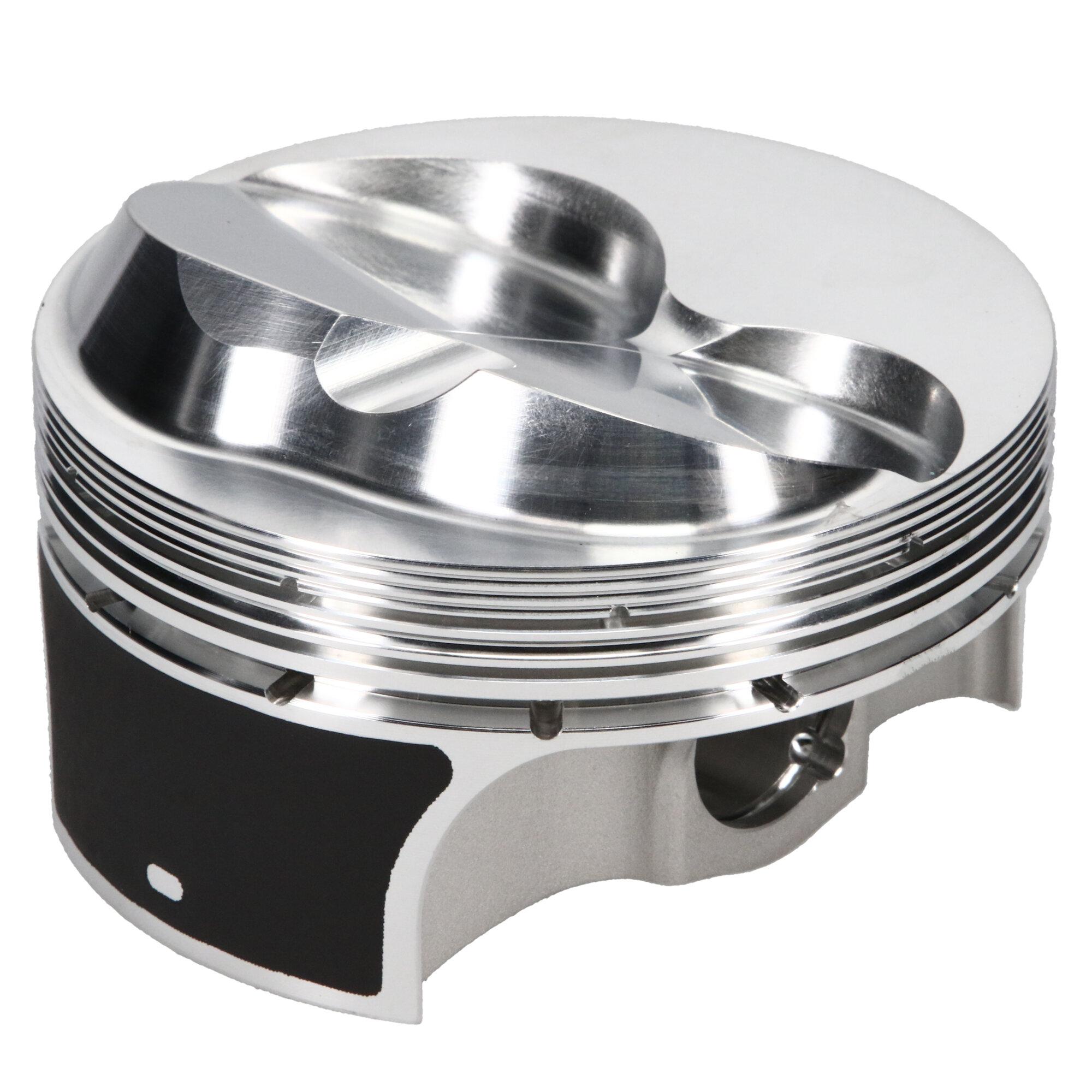 JE Pistons Piston Set, 2618, Dome, 4.005 Bore, 1.250 CD, 0.927, Pin Dia, Set of 8. - 310560