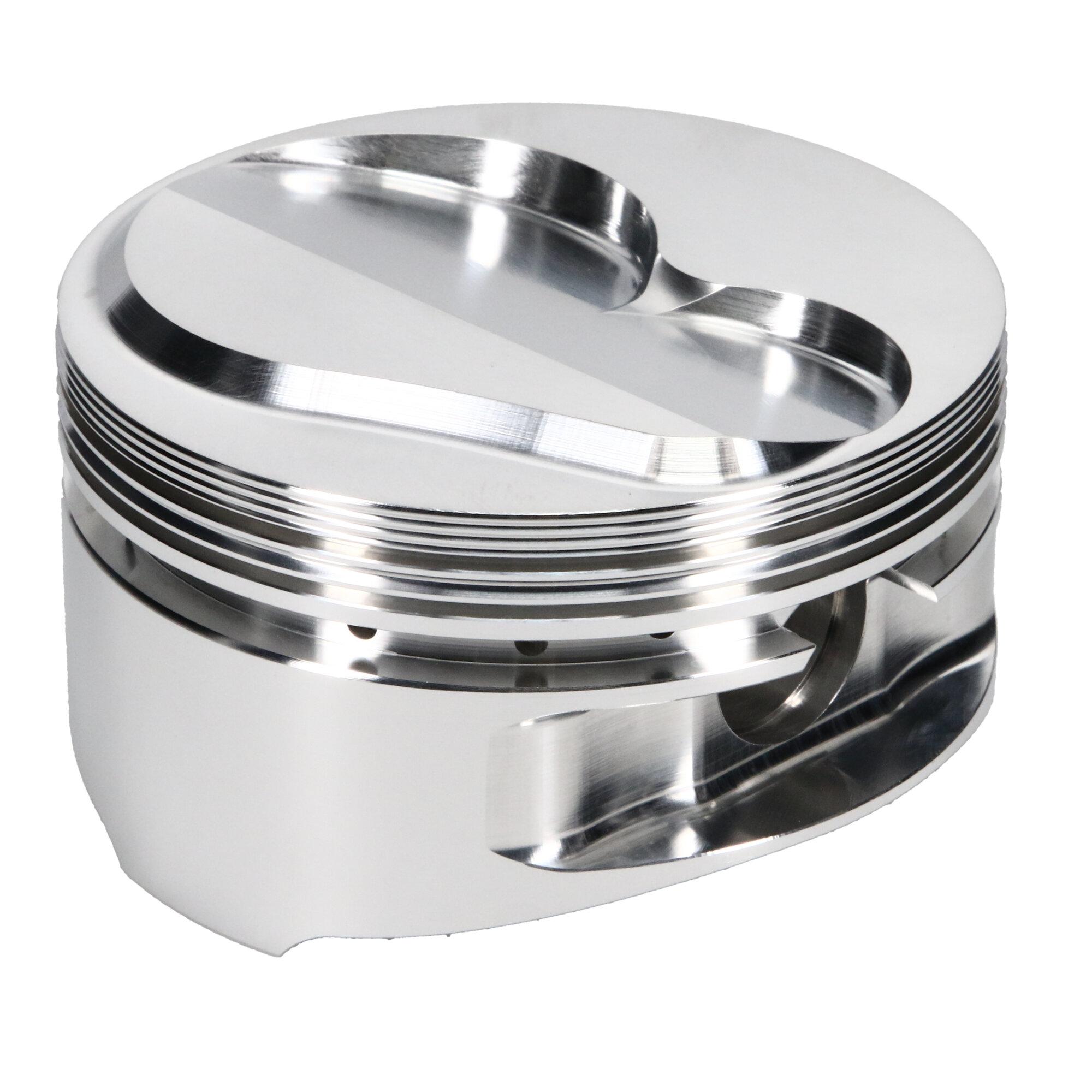JE Pistons Piston Set, 2618, Dome, 4.165 Bore, 1.000 CD, 0.927, Pin Dia, Set of 8. - 170753