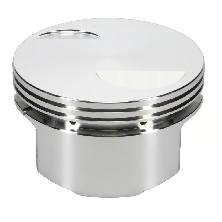 JE Pistons Piston Set, 2618, Flat Top, 3.820 Bore, 1.090 CD, 0.927, Pin Dia, Set of 4. - 118560