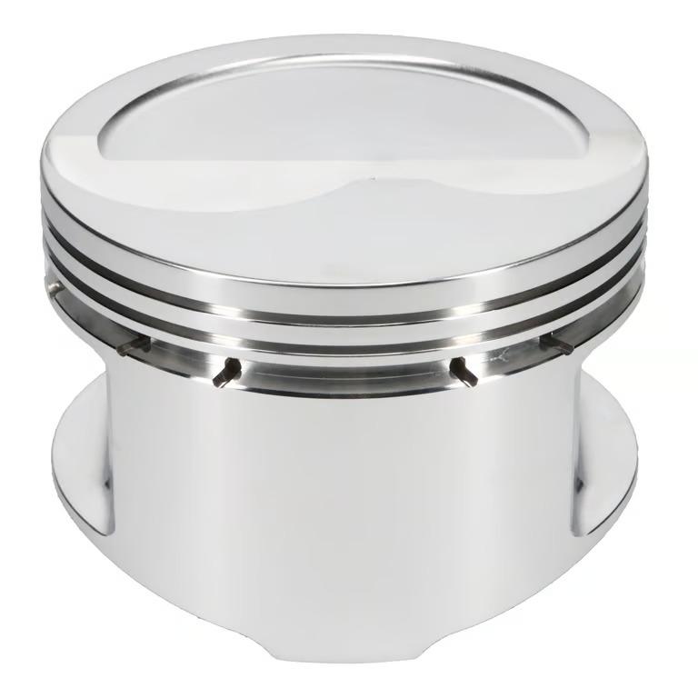 JE Pistons Piston Set, 2618, Inv Dome/Dish, 4.280 Bore, 1.325 CD, 0.990, Pin Dia, Set of 8. - 242931