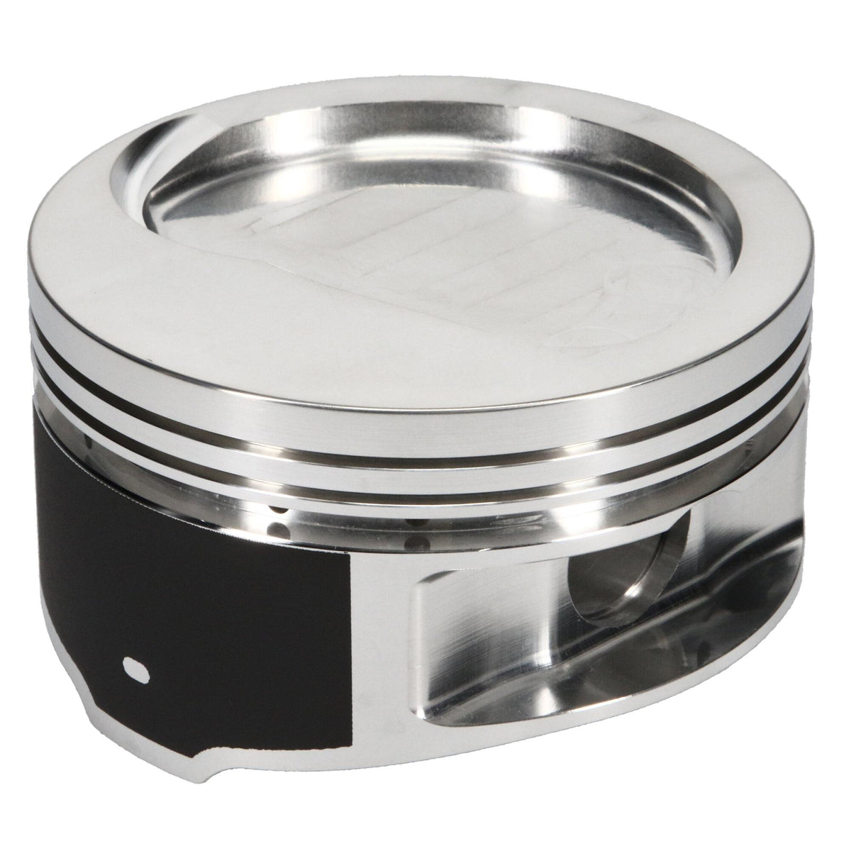 JE Pistons Piston Set, 2618, Inv Dome/Dish, 4.390 Bore, 1.350 CD, 0.990, Pin Dia, Set of 8. - 257668