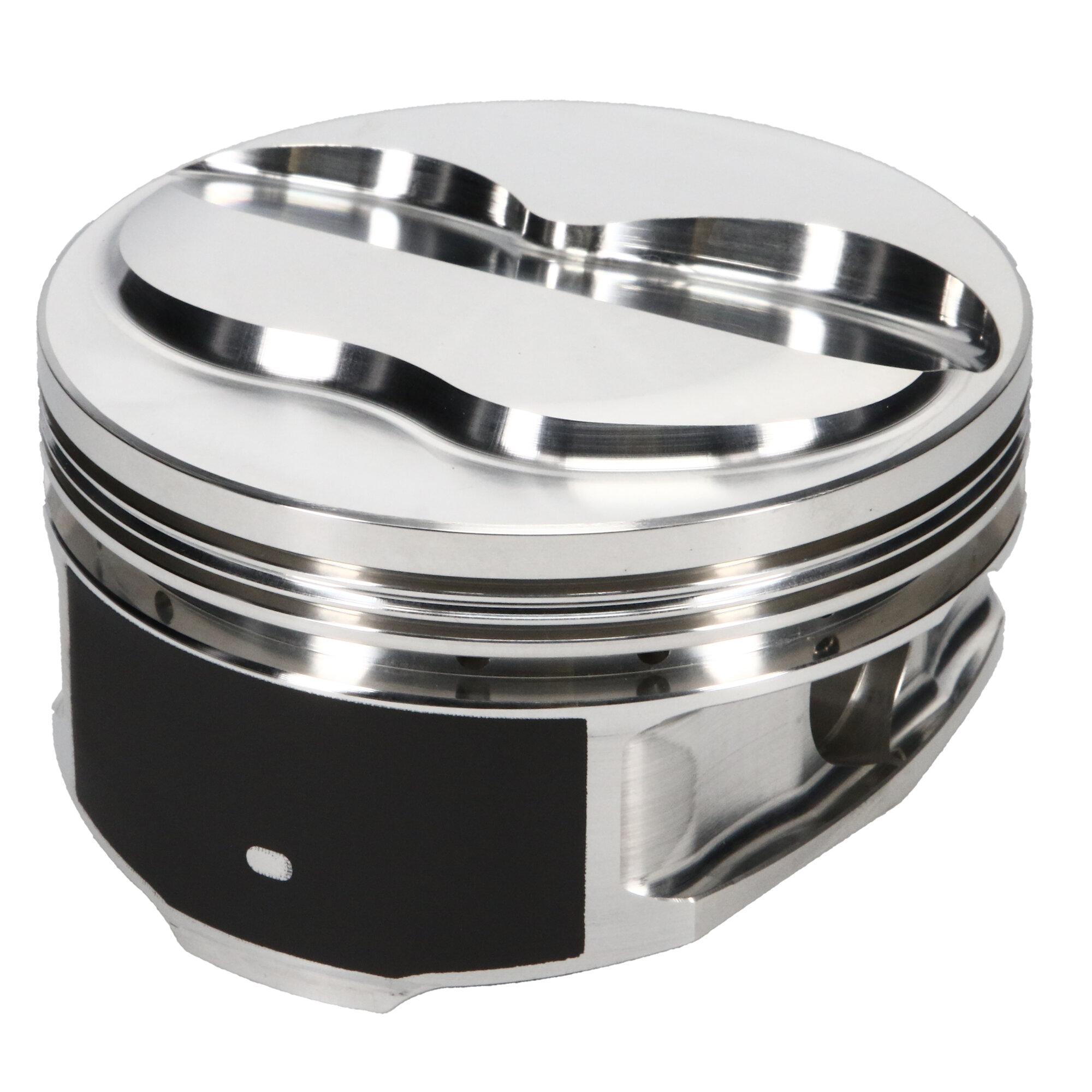 JE Pistons Piston Set, 2618, Dome, 4.125 Bore, 1.175 CD, 0.927, Pin Dia, Set of 8. - 232477