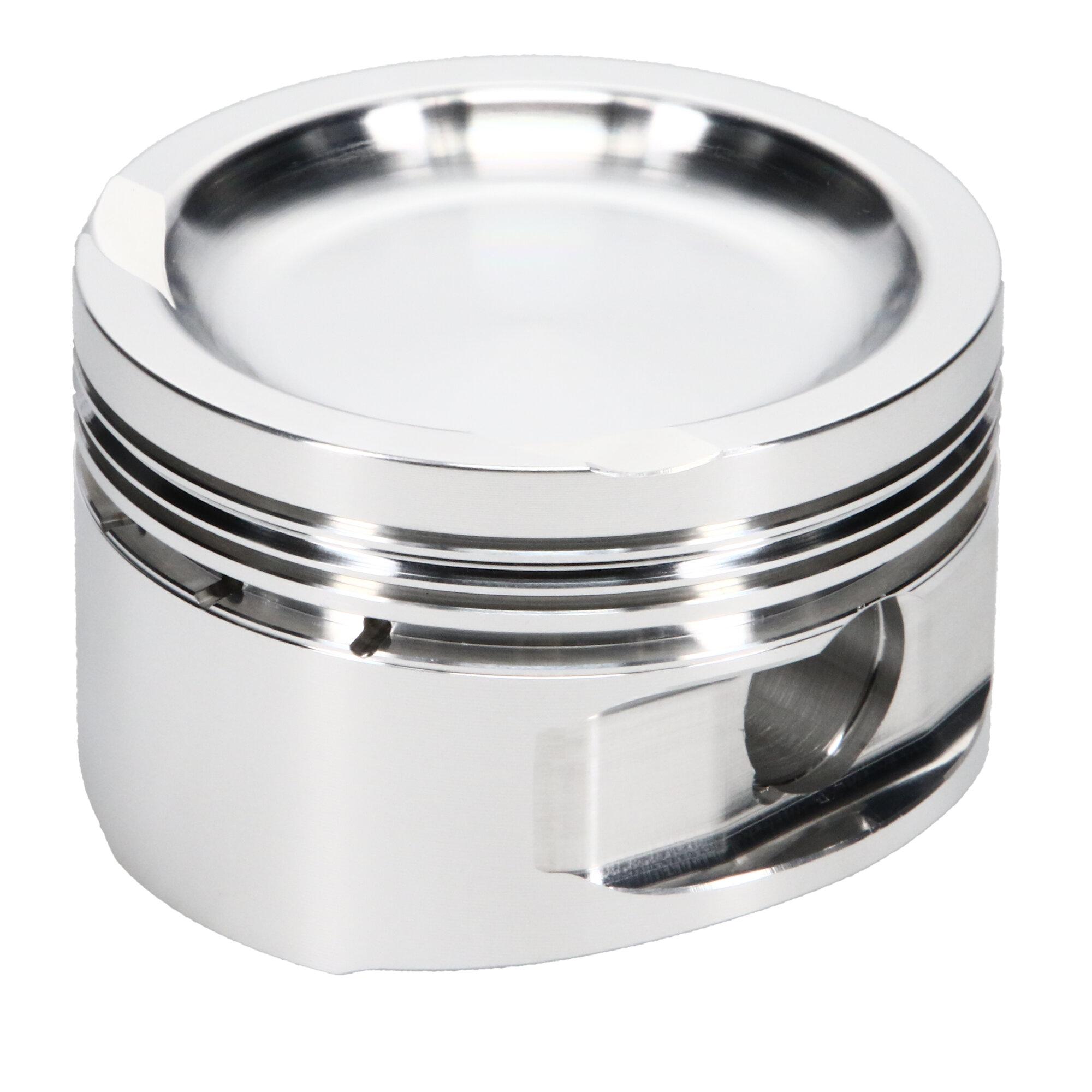JE Pistons Piston Set, 2618, Inv Dome/Dish, 2.874 Bore, 1.028 CD, 0.708, Pin Dia, Set of 4. - 325563