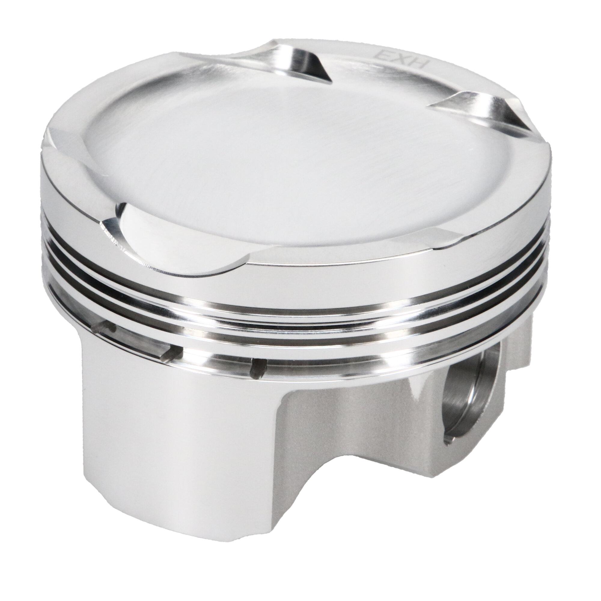 JE Pistons Piston Set, 2618, Inv Dome/Dish, 3.268 Bore, 1.291 CD, 0.787, Pin Dia, Set of 4. - 302029