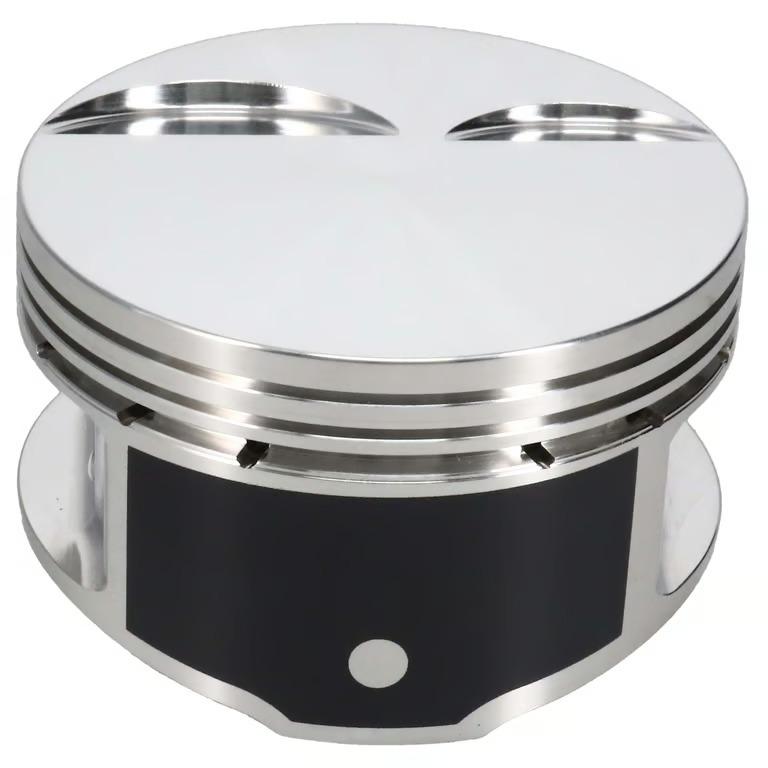 JE Pistons Piston Set, 2618, Flat Top, 3.905 Bore, 1.340 CD, 0.945, Pin Dia, Set of 8. - 194884