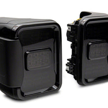 Raxiom Led Tail Lights; Black Housing; Smoked Lens (2020-2025 Gladiator) - JG10490