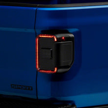 Raxiom Axial Series Led Tail Lights; Black Housing; Smoked Lens (2020-2025 Gladiator) - JG10568
