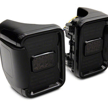 Raxiom Axial Series Led Tail Lights; Black Housing; Smoked Lens (2020-2025 Gladiator) - JG10568