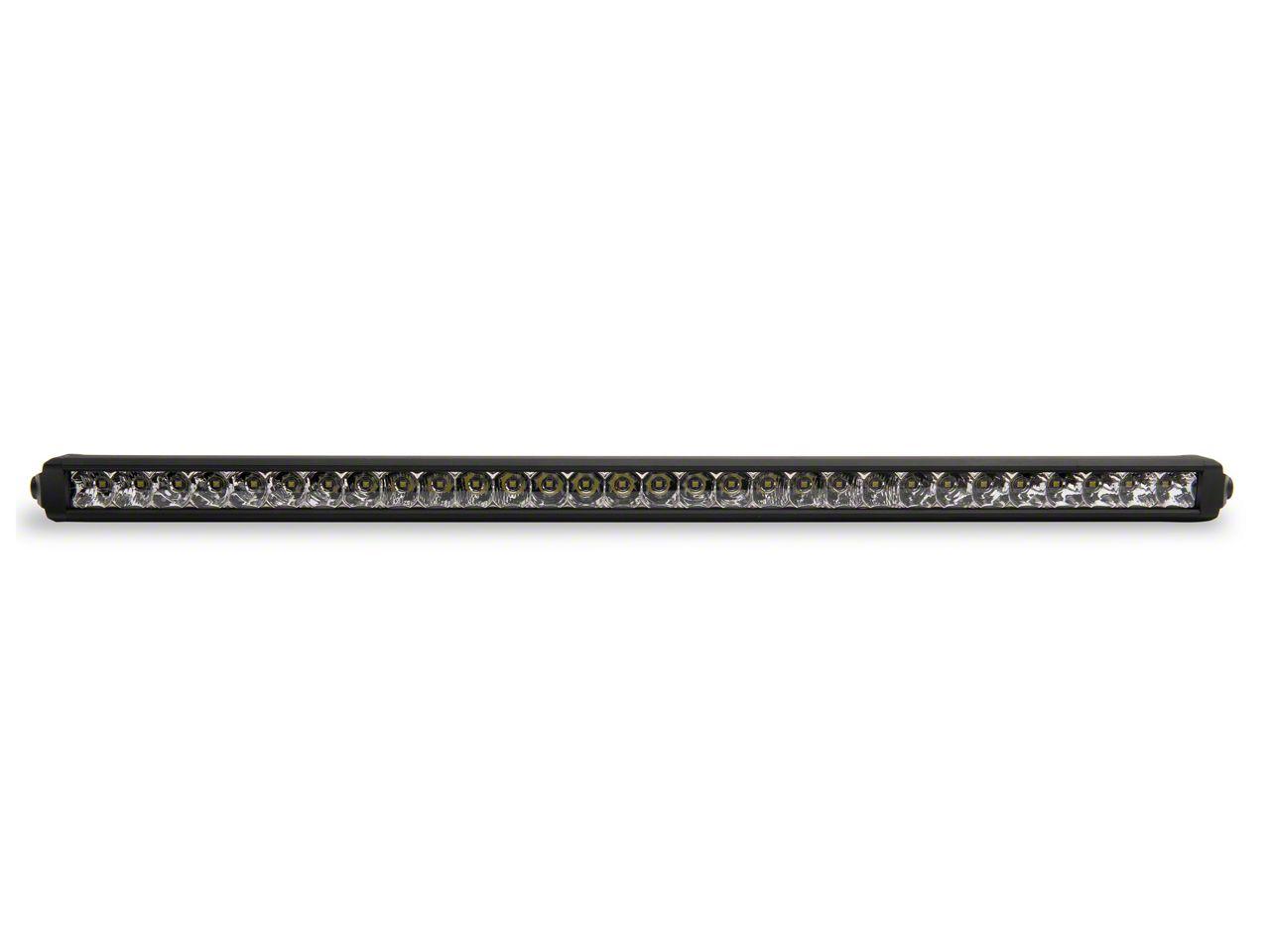 Raxiom Axial Series 30-Inch Single Row Led Light Bar With Hood Mounting Brackets (2018-2025 Wrangler, Gladiator) - J139109