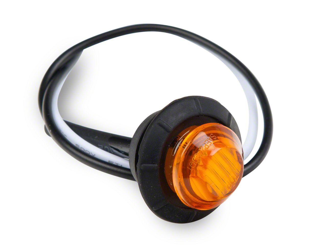 Raxiom Axial Series 3/4-Inch Led Marker Light; Amber Lens - U9913
