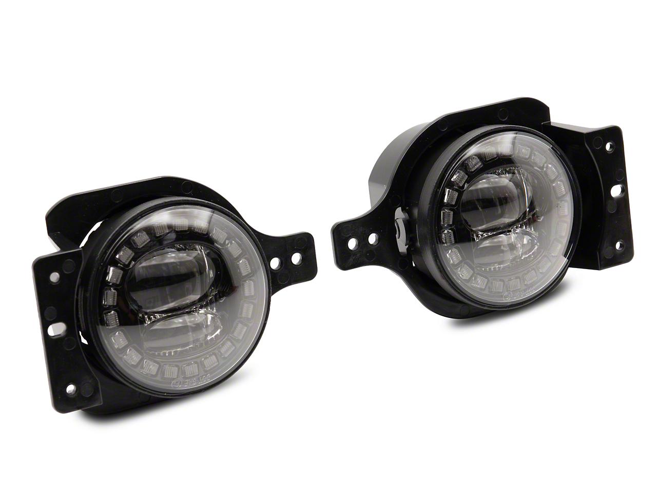 Raxiom Axial Series Nighthawk Led Fog Lights (2018-2025 Jeep Wrangler, Jeep Gladiator) - J141598