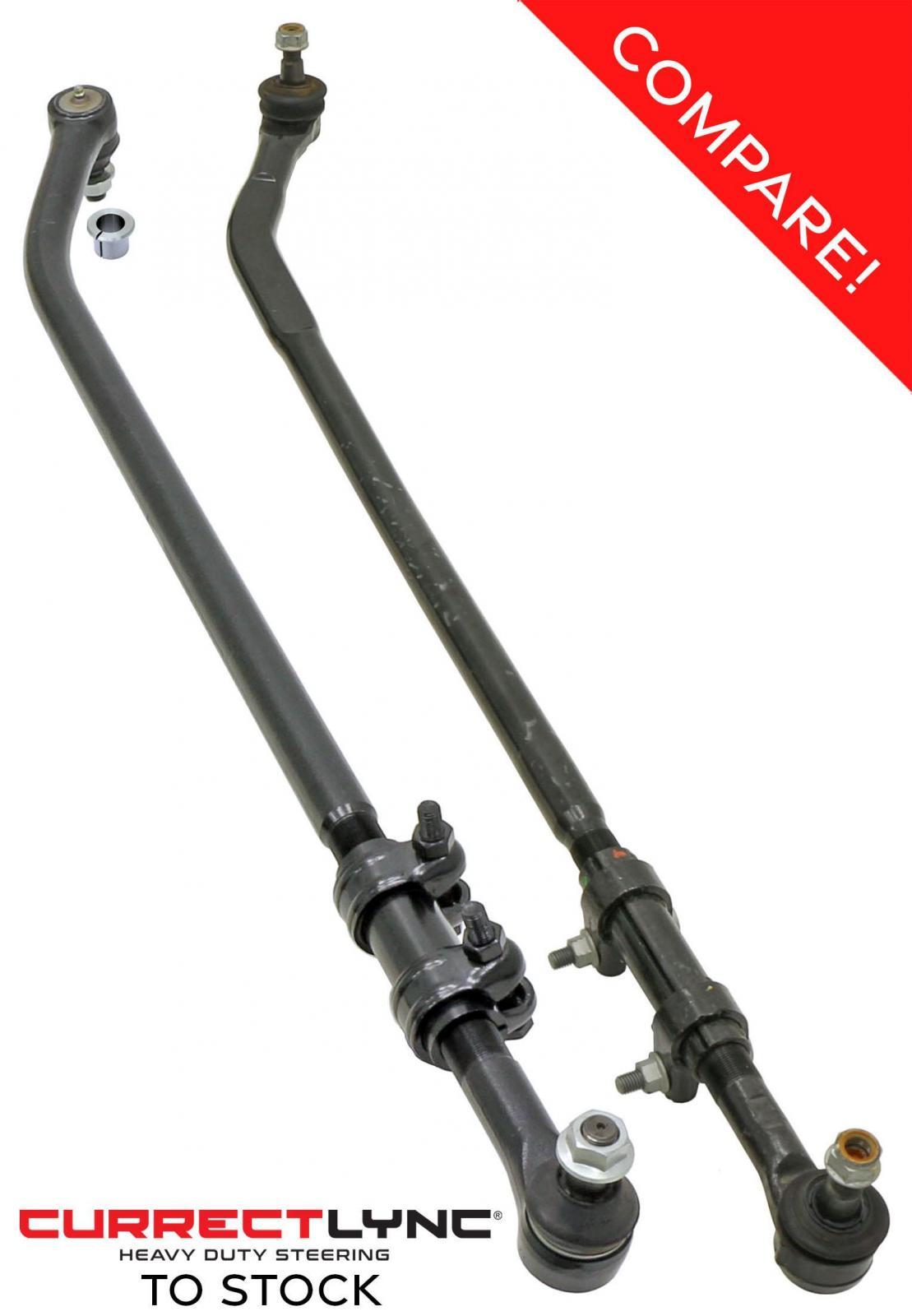 RockJock 4x4 Currectlync Drag Link 07-18 Wrangler JK Flipped 1 1/2 Inch Diameter Forged Construction - JK-9704RDL