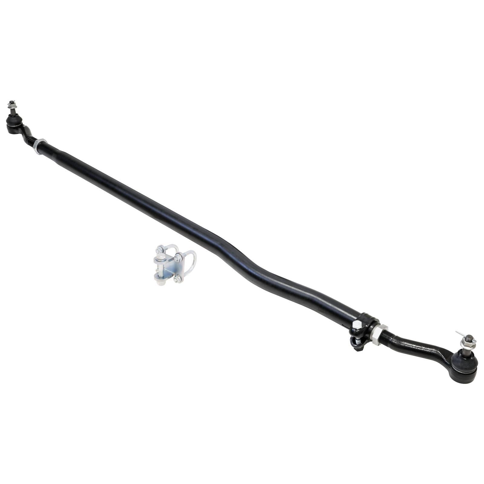 RockJock 4x4 Currectlync Tie Rod 07-18 Wrangler JK Bolt-On 1 1/2 Inch Diameter Tube Construction Forged Tie Rod Ends Includes Jam Nuts And Adjusters - JK-9704TR