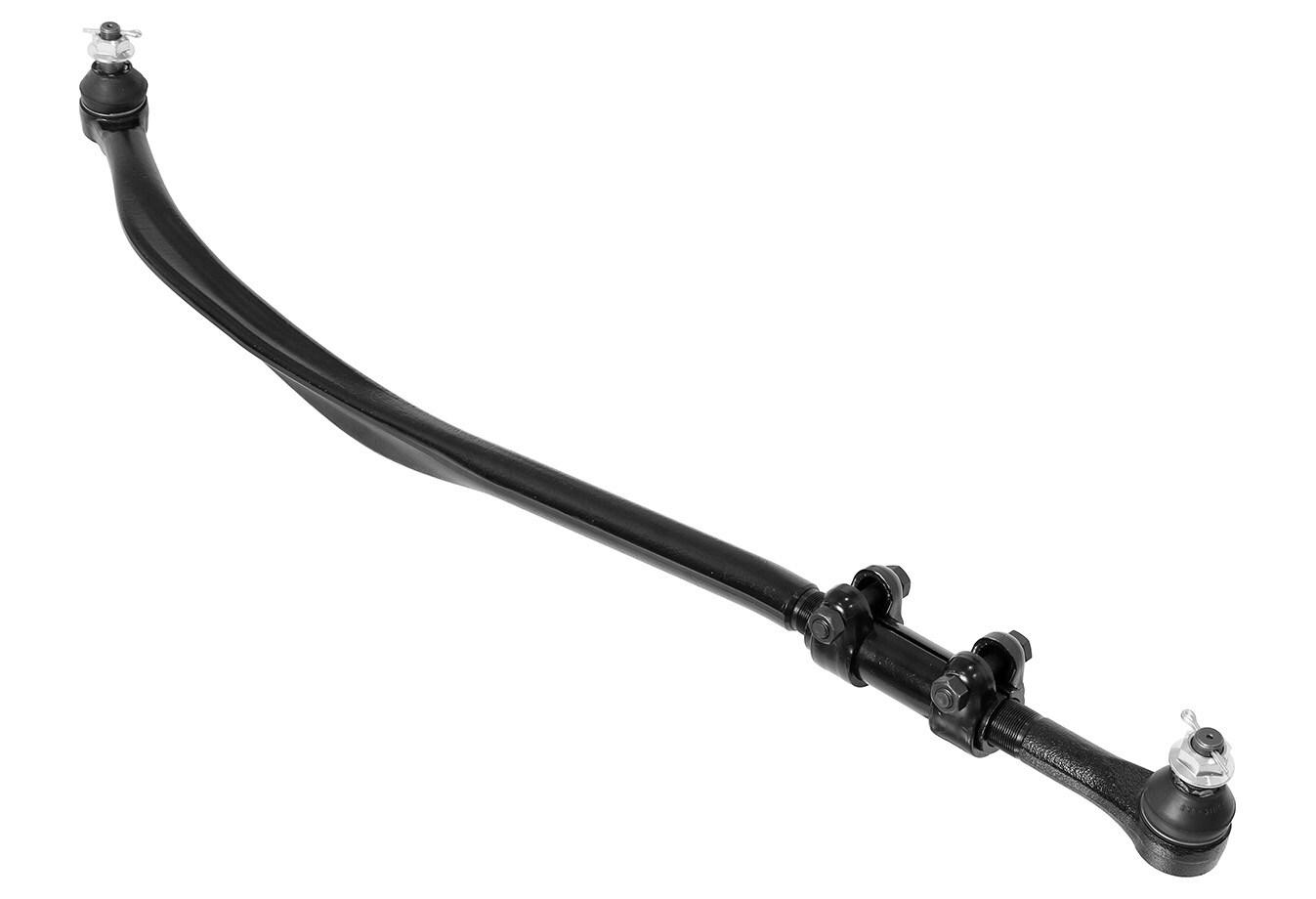 RockJock 4x4 Currectlync Steering System 07-18 Wrangler JK Bolt-On Includes 1 1/2 Inch Diameter Tie Rod/Forged Drag Link HD Steering Stabilizer Shock Mounting Kit - JK-9704