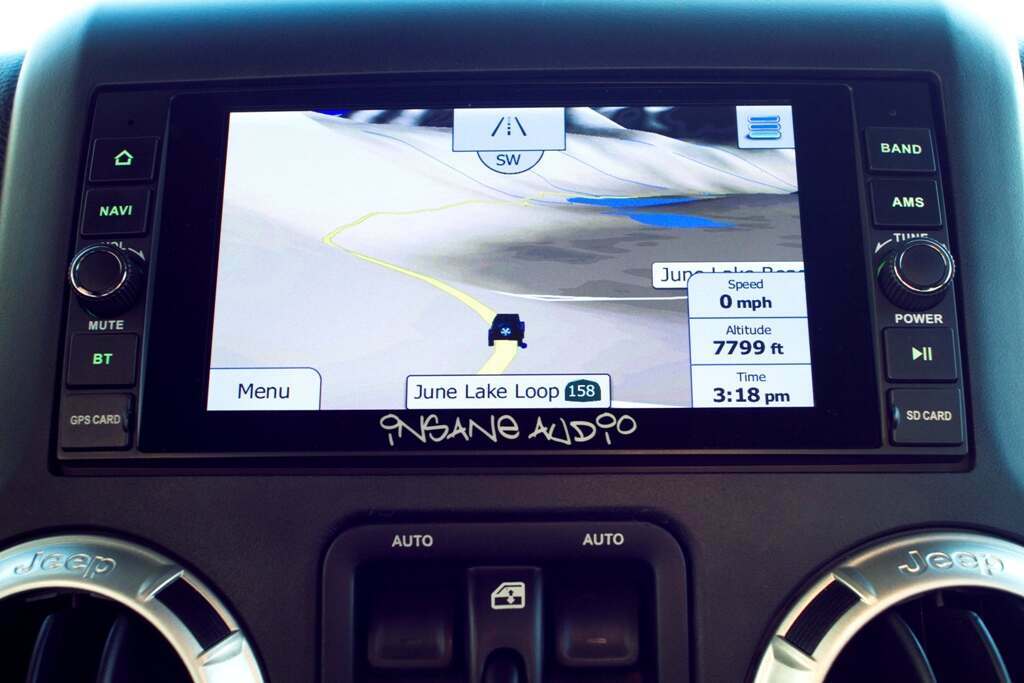 Insane Audio Head Unit 2007-2017 Jeep Wrangler (2007-2017 Wrangler) - JK2001