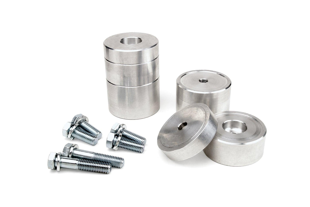 JKS Manufacturing Adjustable Bump Stop Extensions (1984-2018 Wrangler, Cherokee, Comanche, Grand Cherokee, Wrangler JK) - JKS1100
