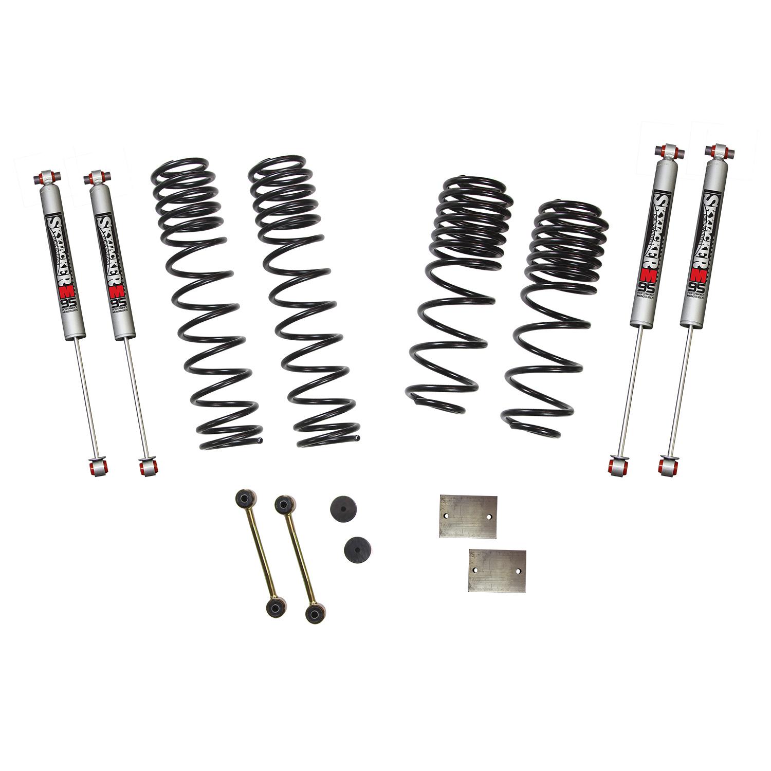 Skyjacker Jeep JL Diesel 1.5 Inch Dual Rate Long Travel Suspension Lift W/M95 Monotube 9500 2020 Wrangler JL Rubicon - JL15RBPMLTD