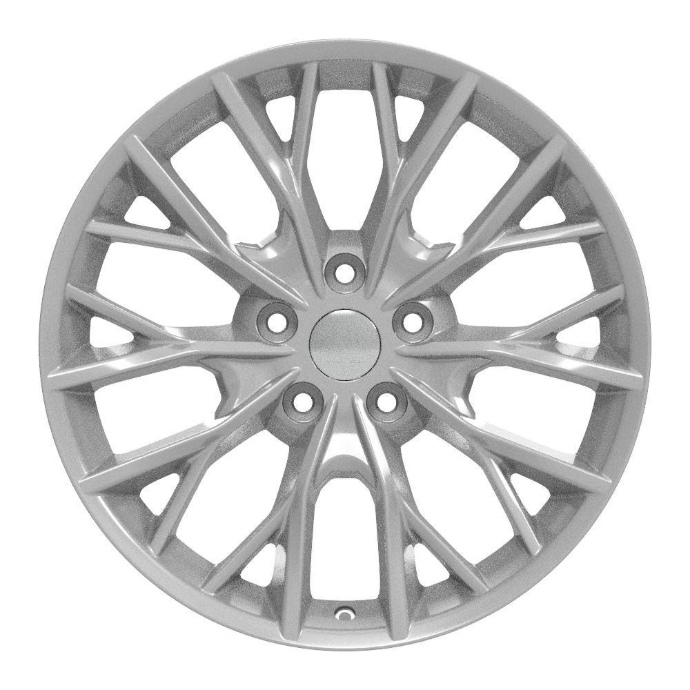 OE Wheels 20" Replica JP30 fits Jeep Grand Cherokee 20x8.5 Hyper Black - JP30-20085-5500-50HS