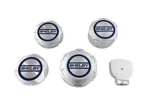 Shelby Performance Parts 2018 Shelby Engine Cap Set - JS3B-CAPS-BL