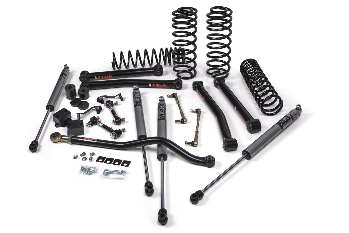 JKS Manufacturing 2018-2024 Jeep Wrangler JL J-Konnect 2.5 Inch 4 Door w/Fox Adventure Series Shocks Diesel JSPEC - JSPEC163KFA