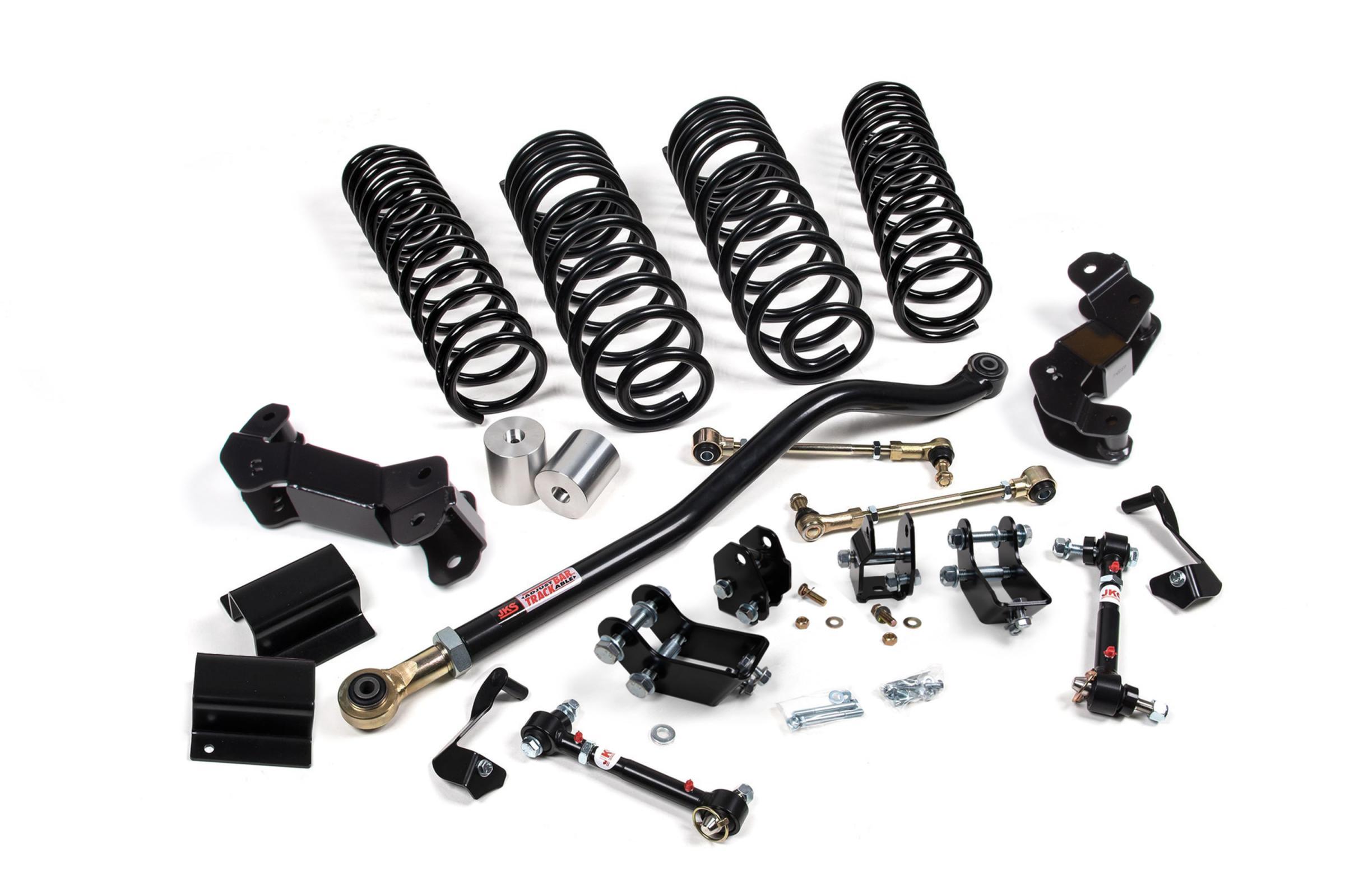 JKS Manufacturing 2020-2023 Jeep Gladiator JT 4WD 3-3.5 Inch J-Kontrol Suspension Lift Kit 1.5-2 Inch Rear non-Mohave w/ Shock Extension Brackets JSPEC - JSPEC176KNS