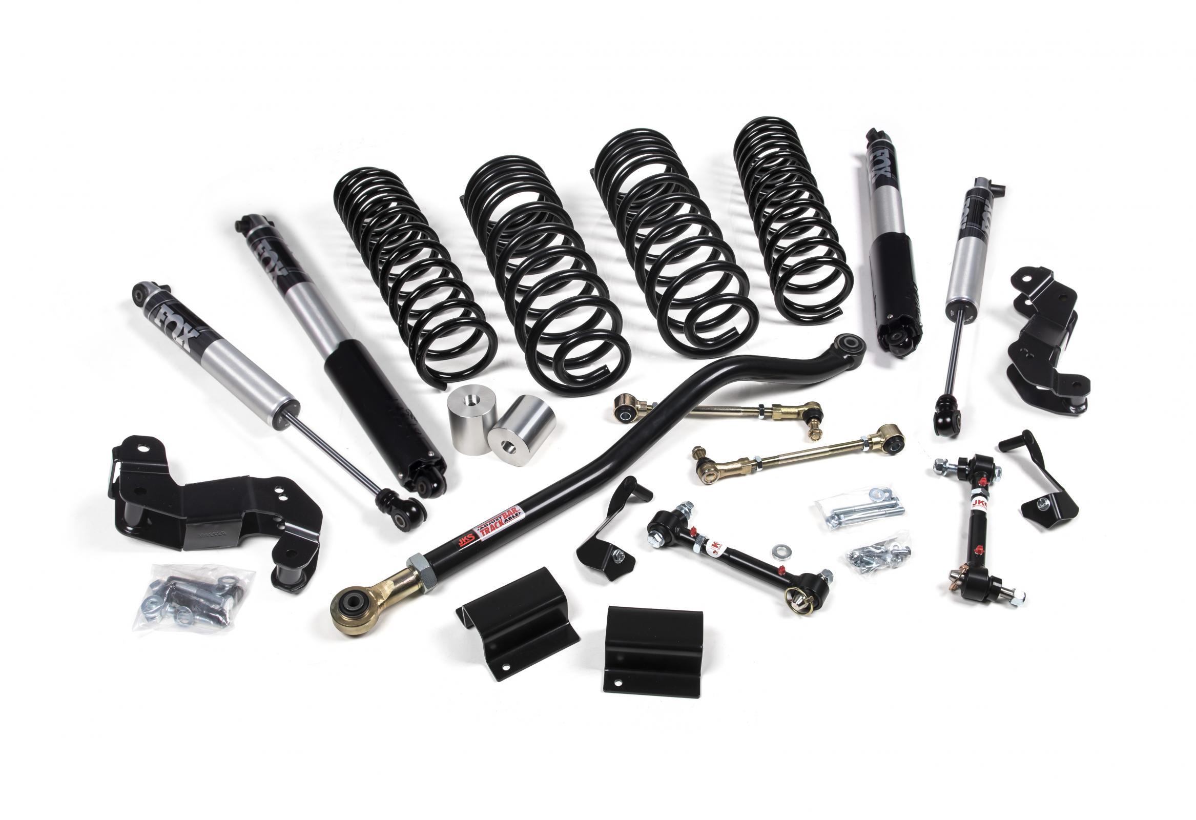 JKS Manufacturing 2020-2023 Jeep Gladiator JT 4WD 3-3.5 Inch J-Kontrol Suspension Lift Kit 1.5-2 Inch Rear w/ Fox 2.5 Performance Shocks JSPEC - JSPEC176PS
