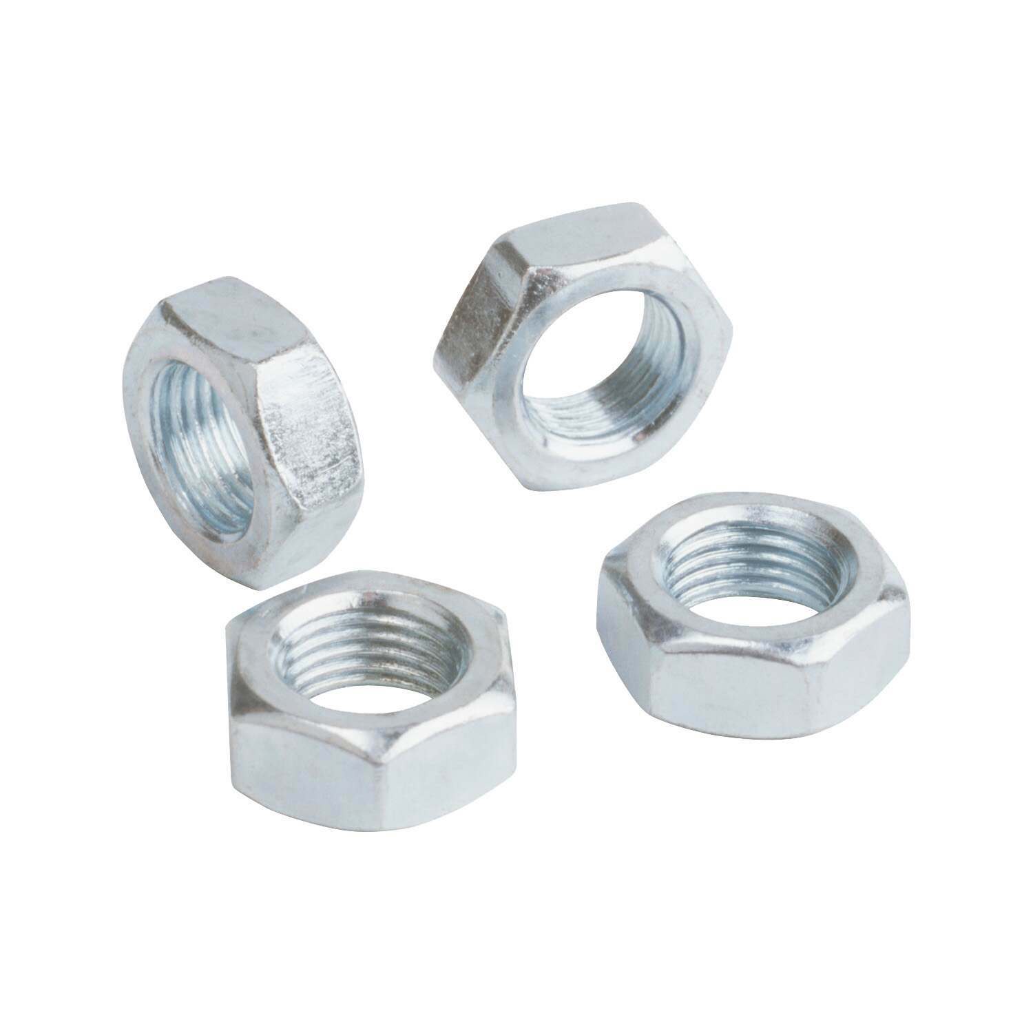 QA1 Jam Nut, Steel M5-0.8 Lh 8Mm Hex, 2.7Mm Wide - MJNL5S