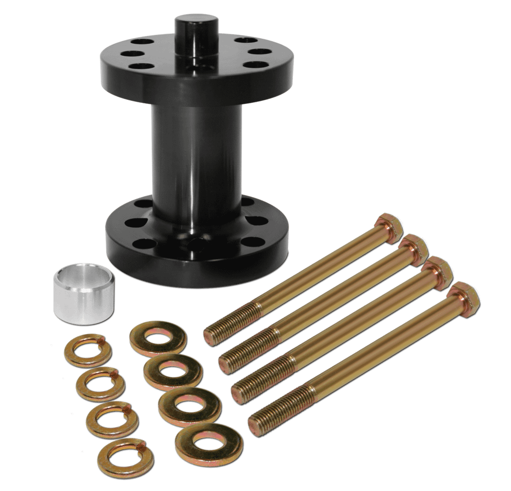 AFCO Aluminum Fan Spacer Kit 3 Inch Fits 5/8 Or 3/4 Drive Comes With Bolts, Bushings, & Washers AFCO - 80194